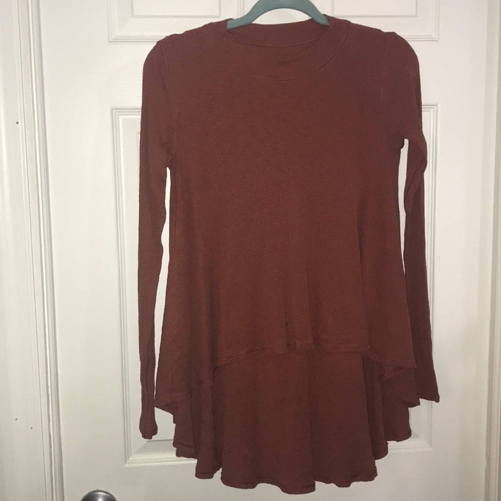 Lululemon Dare to Drape Long Sleeve Rustic Clay